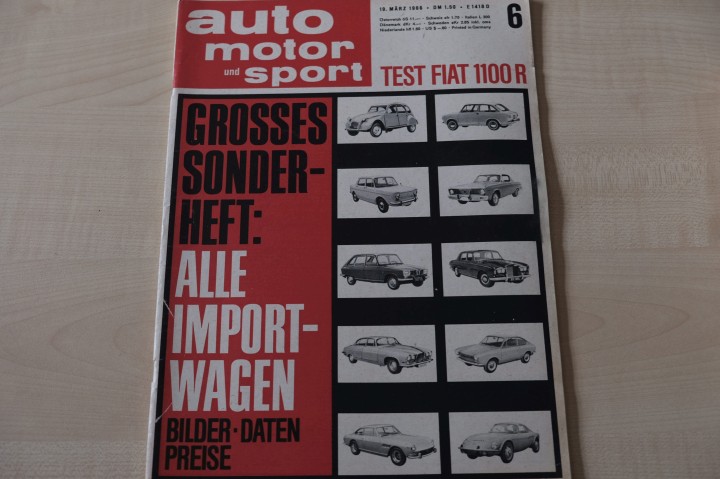 Auto Motor und Sport 06/1966